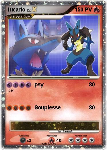 Pokemon lucario