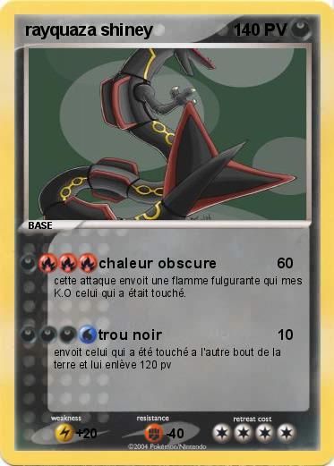 Pokemon rayquaza shiney