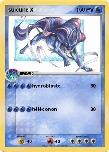 Pokemon suicune X