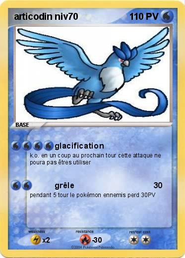Pokemon articodin niv70