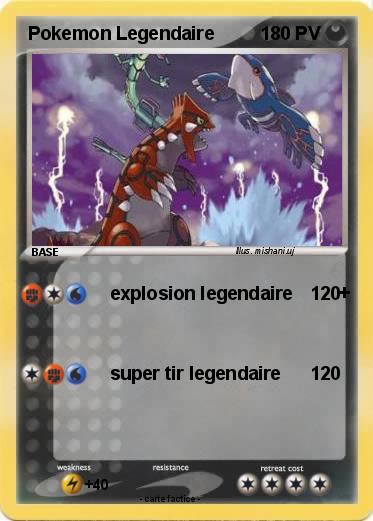Pokemon Pokemon Legendaire
