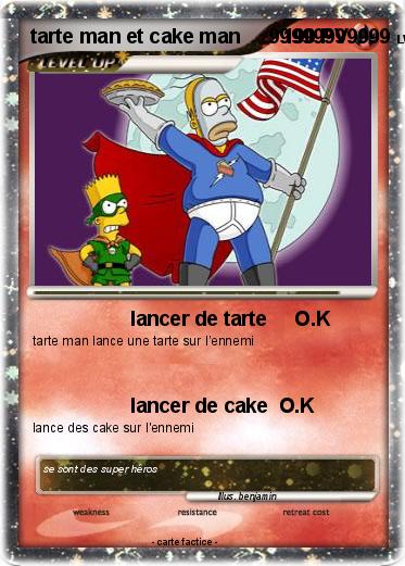 Pokemon tarte man et cake man     99999999999