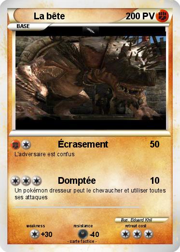 Pokemon La bête