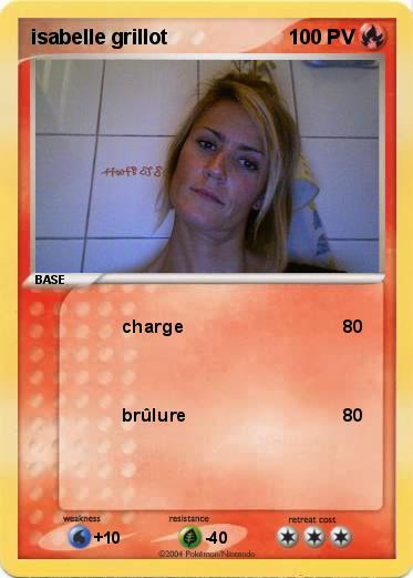 Pokemon isabelle grillot