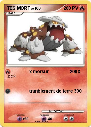 Pokemon TES MORT
