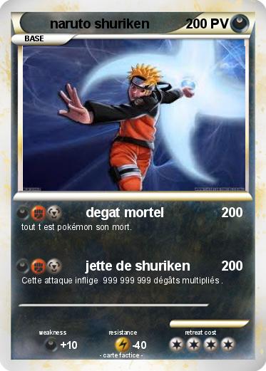 Pokemon naruto shuriken