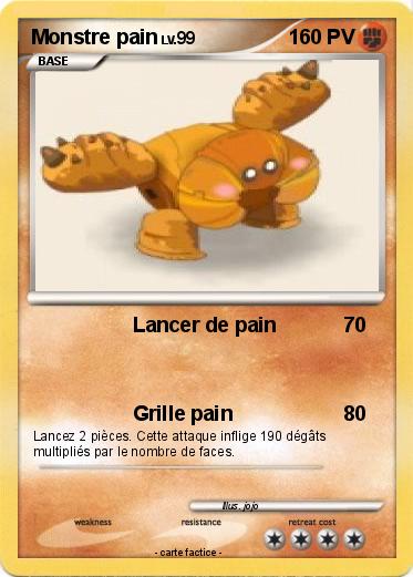 Pokemon Monstre pain