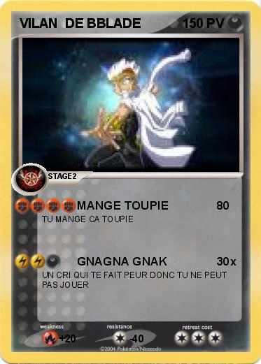 Pokemon VILAN  DE BBLADE