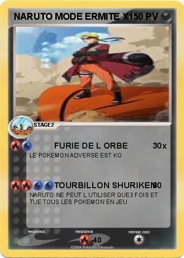 Pokemon NARUTO MODE ERMITE X