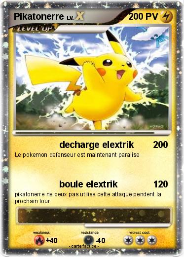 Pokemon Pikatonerre