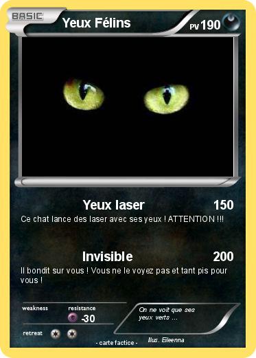 Pokemon Yeux Félins