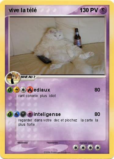 Pokemon vive la télé