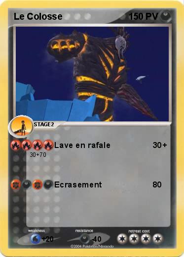 Pokemon Le Colosse