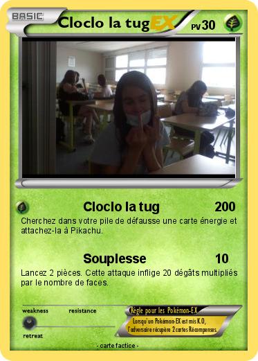 Pokemon Cloclo la tug