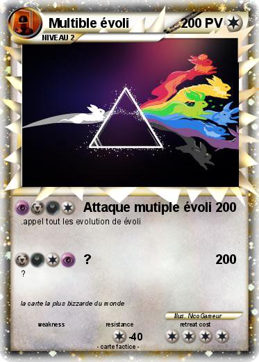 Pokemon Multible évoli