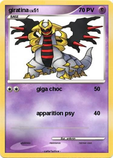 Pokemon giratina