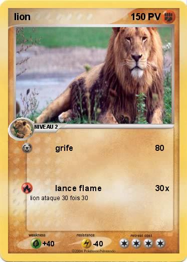 Pokemon lion