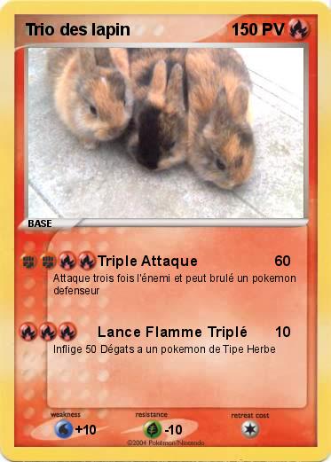 Pokemon Trio des lapin