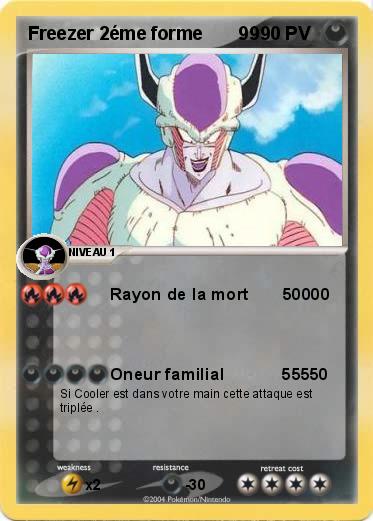 Pokemon Freezer 2éme forme       99