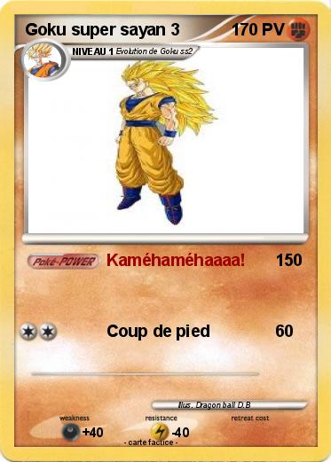 Pokemon Goku super sayan 3