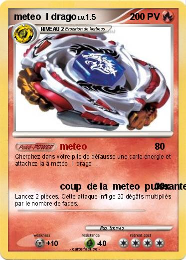 Pokemon meteo  l drago
