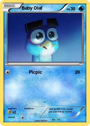 Pokemon Baby Olaf