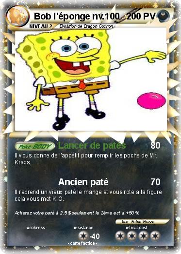 Pokemon Bob l'éponge nv.100