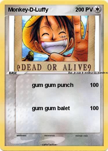Pokemon Monkey-D-Luffy