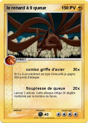 Pokemon le renard à 9 queue