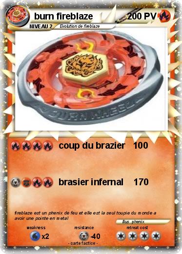 Pokemon burn fireblaze
