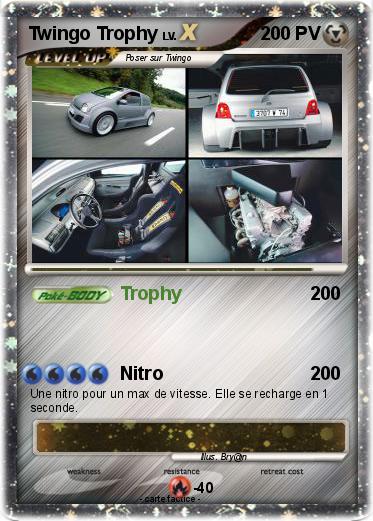 Pokemon Twingo Trophy
