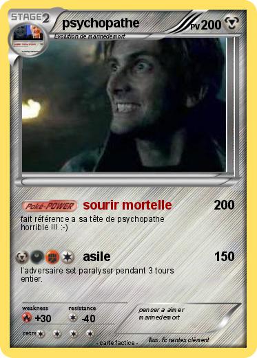Pokemon psychopathe