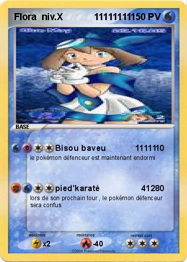 Pokemon Flora  niv.X            11111111