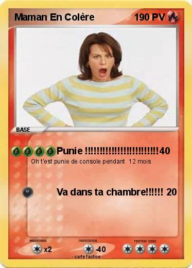 Pokemon Maman En Colère