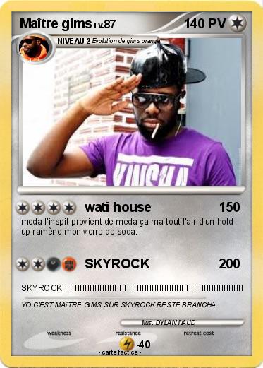 Pokemon Maître gims
