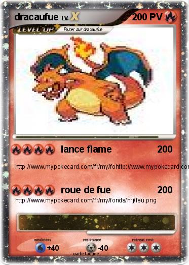 Pokemon dracaufue