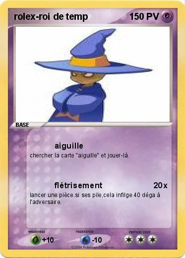 Pokemon rolex-roi de temp