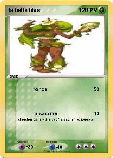 Pokemon la belle lilas