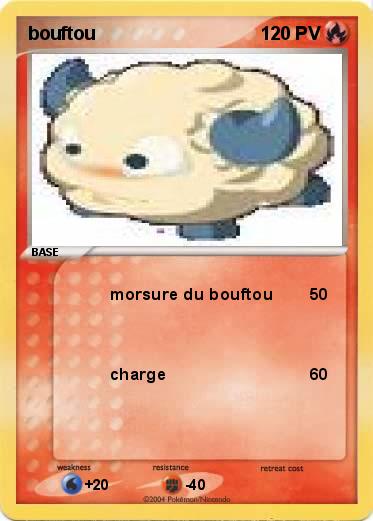 Pokemon bouftou
