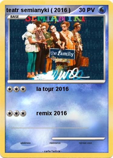 Pokemon teatr semianyki ( 2016 )