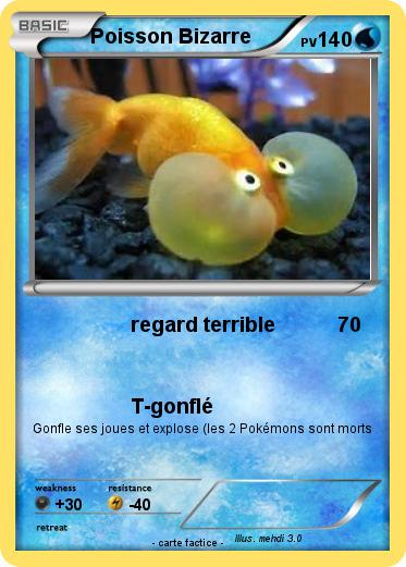 Pokemon Poisson Bizarre