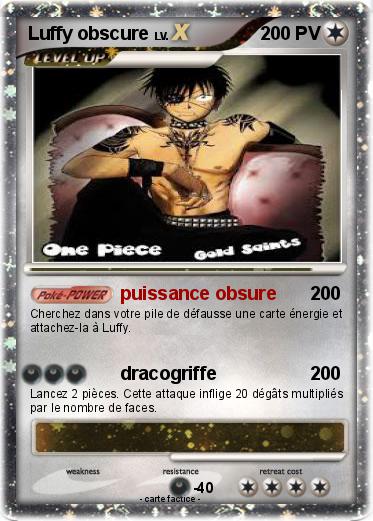 Pokemon Luffy obscure