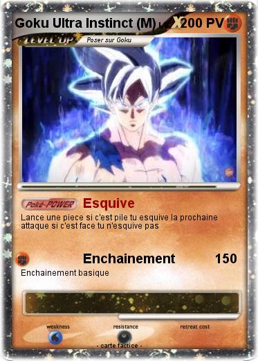 Pokemon Goku Ultra Instinct (M)