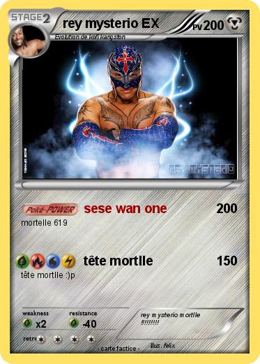 Pokemon rey mysterio EX