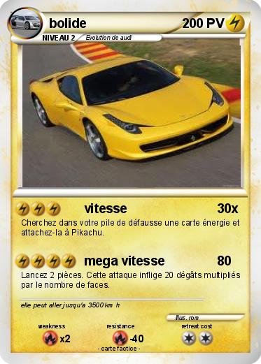 Pokemon bolide