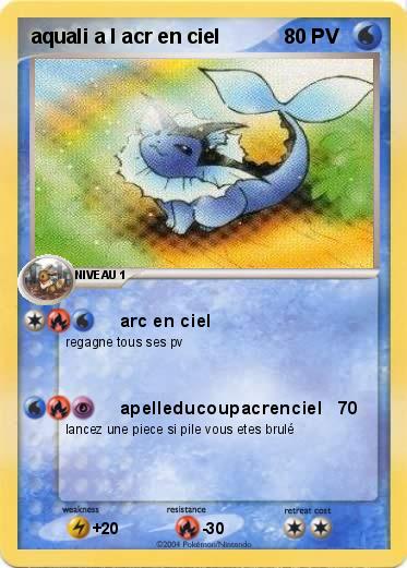 Pokemon aquali a l acr en ciel