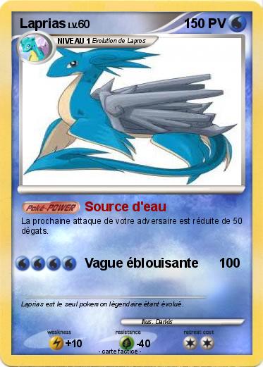 Pokemon Laprias