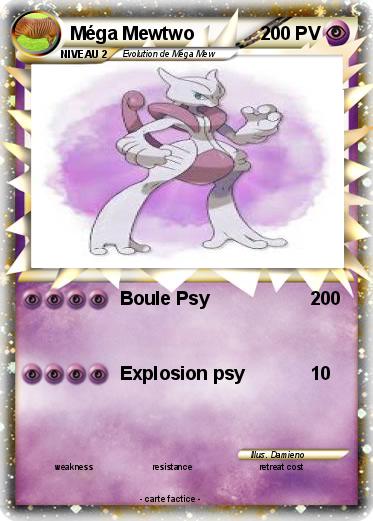 Pokemon Méga Mewtwo
