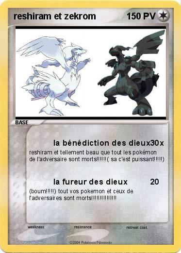 Pokemon reshiram et zekrom