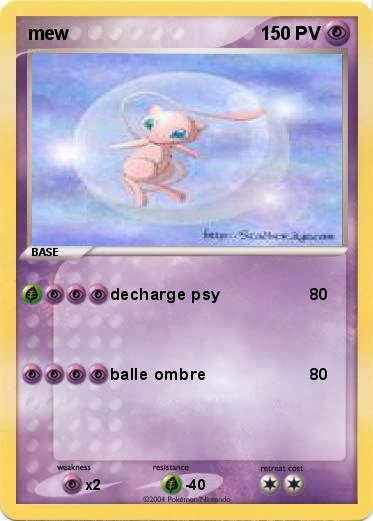 Pokemon mew